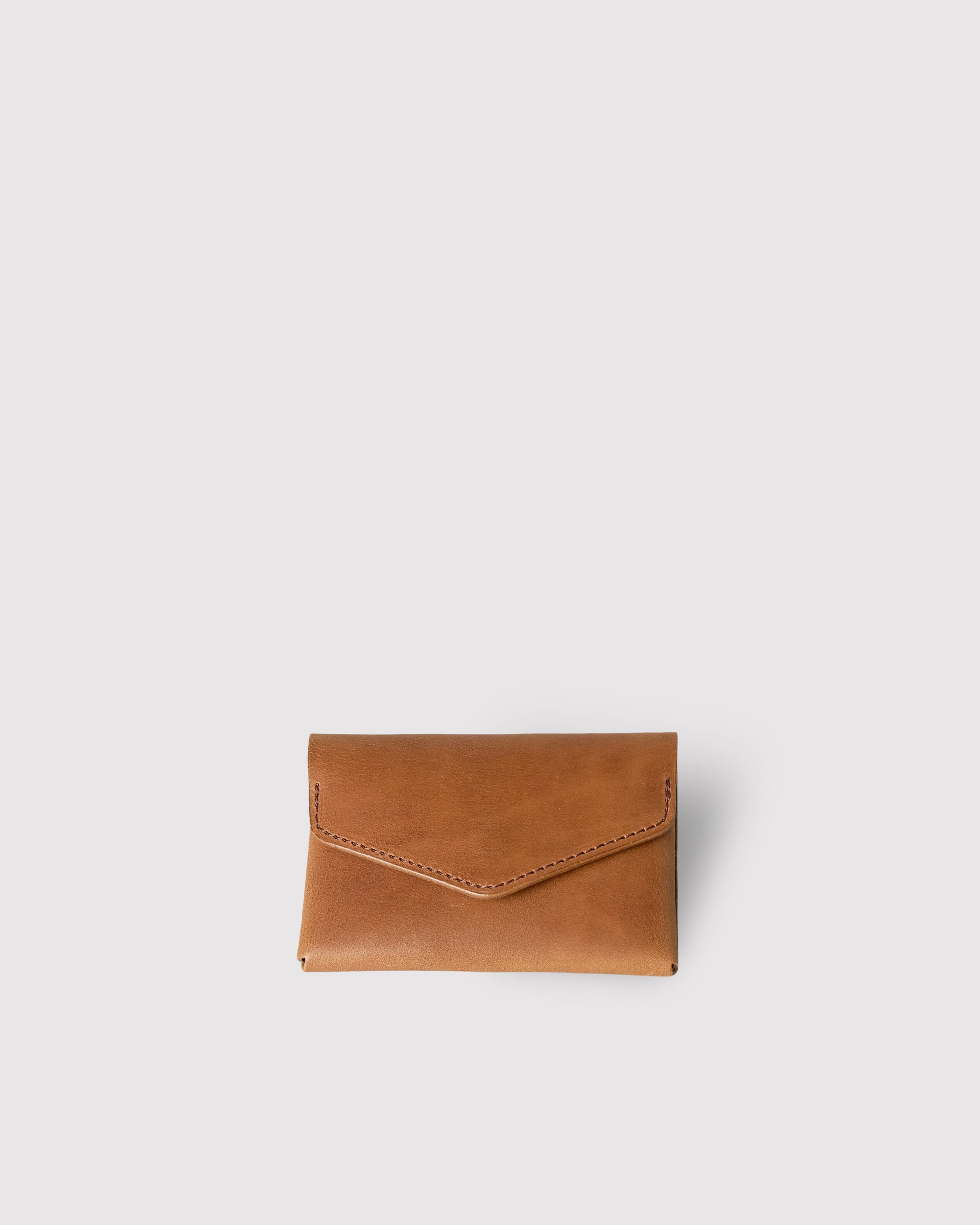 【姫路レザー】Card Case Camel