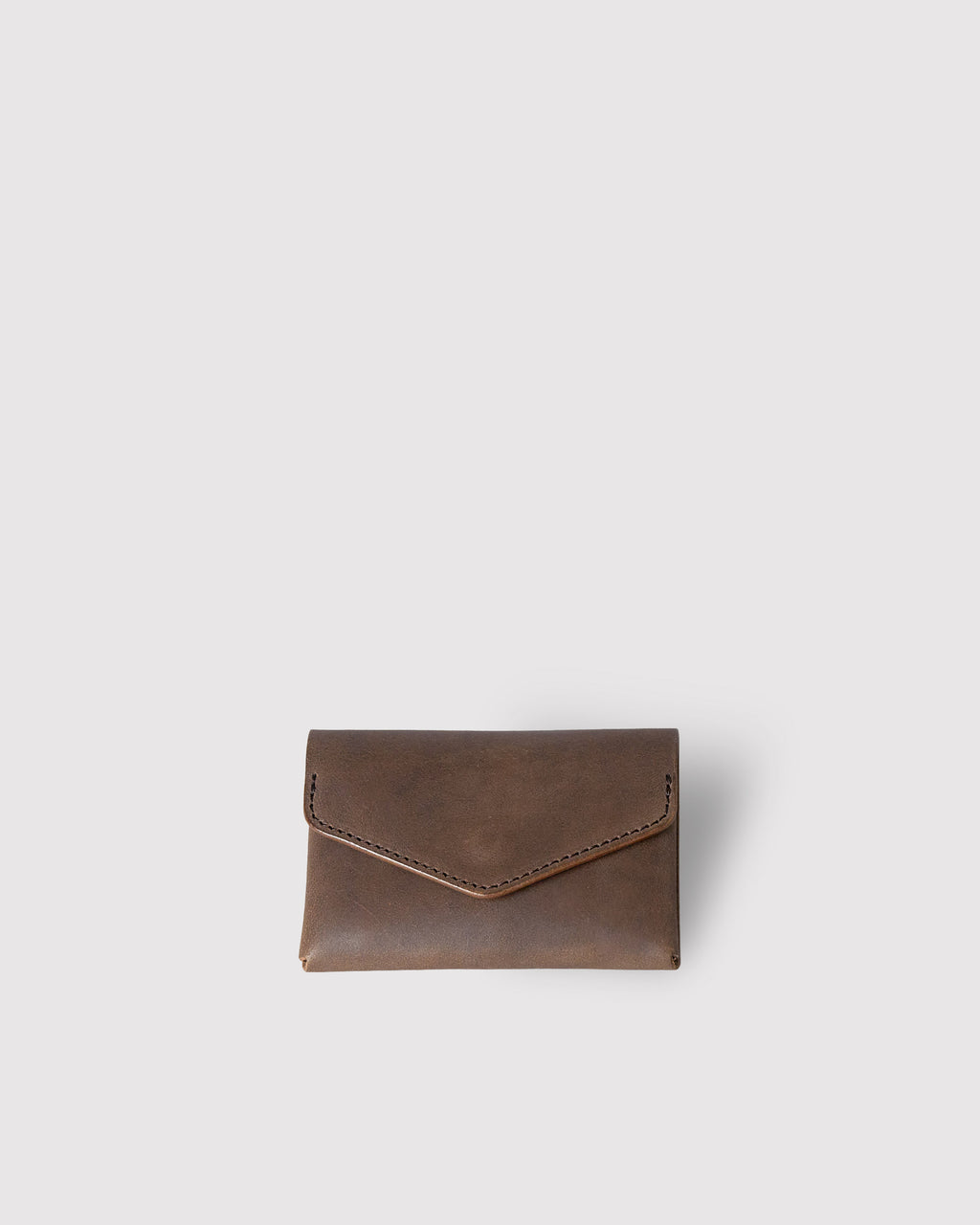 【姫路レザー】Card Case Brown