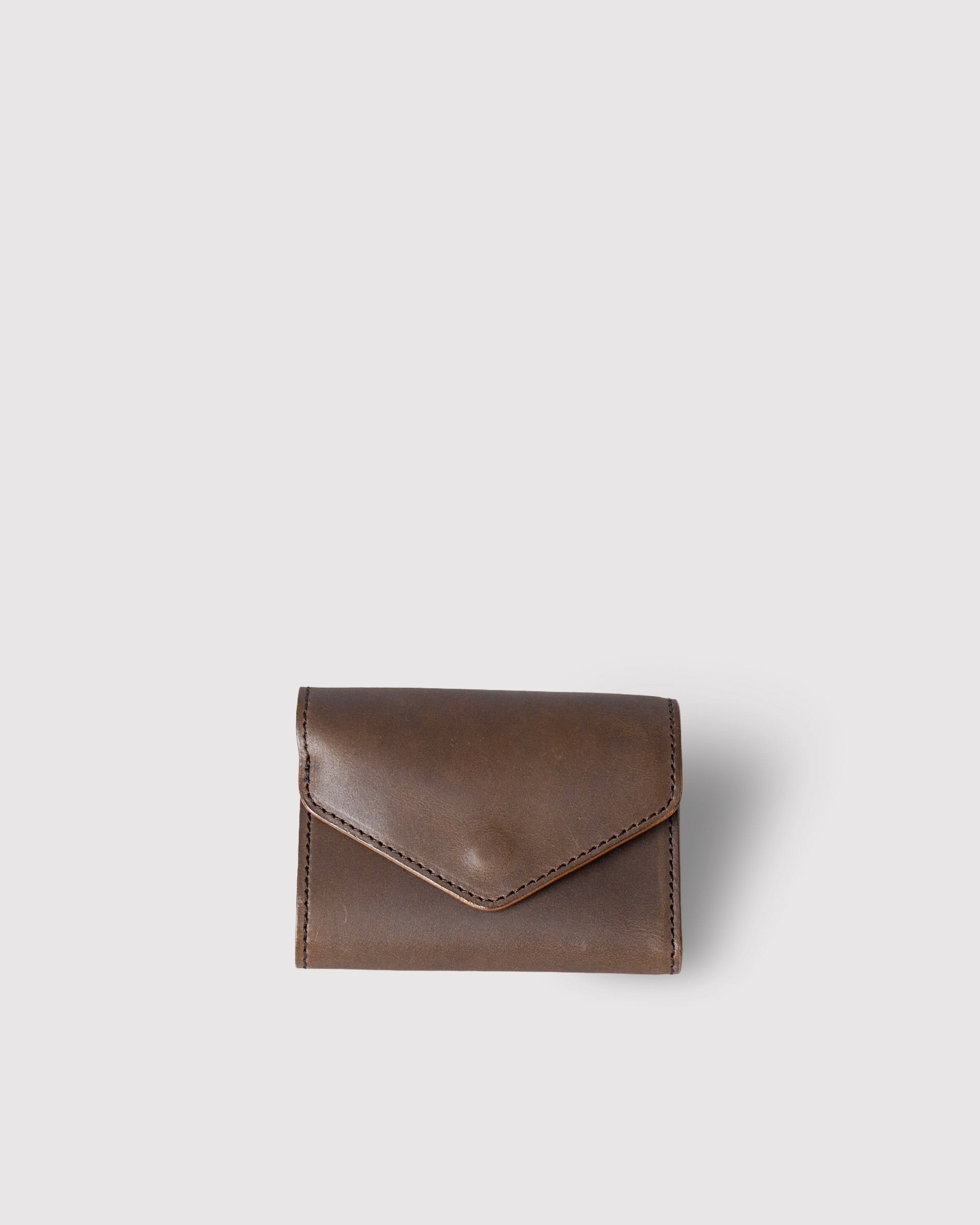 【姫路レザー】Compact Wallet Brown