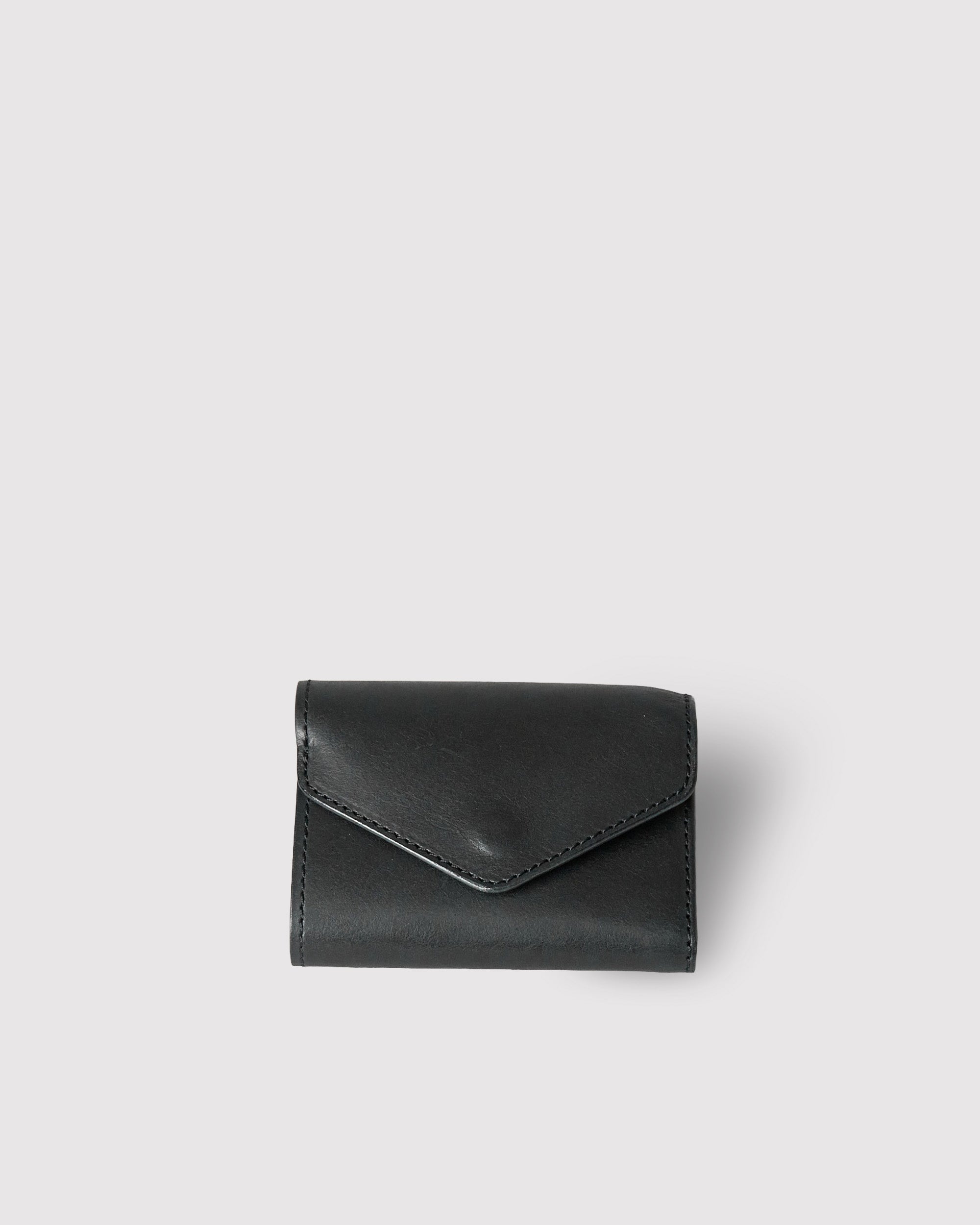 【姫路レザー】Compact Wallet Black